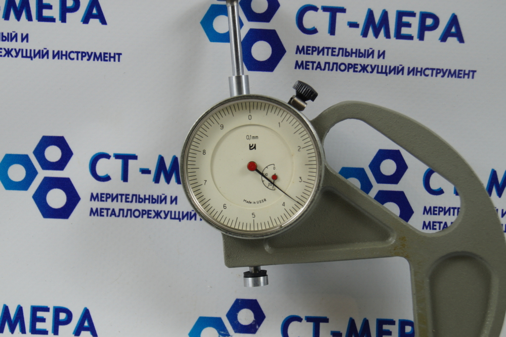 Толщиномер ТР-25-60Б (0-25мм.) Цена деления 0.1мм. ГОСТ 11358-74