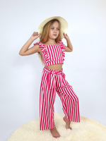 02-70-6 Комплект для девочки (топ и брюки)