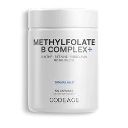 Methylfolate B Complex+ 120 капсул CodeAge