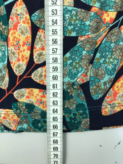 Блузка с красивым принтом 44/46 размер