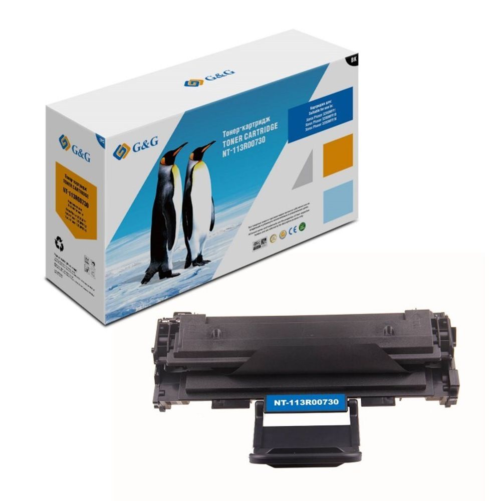 Картридж G&amp;G, аналог Xerox 113R00730 для Phaser 3200 (3 000стр.)
