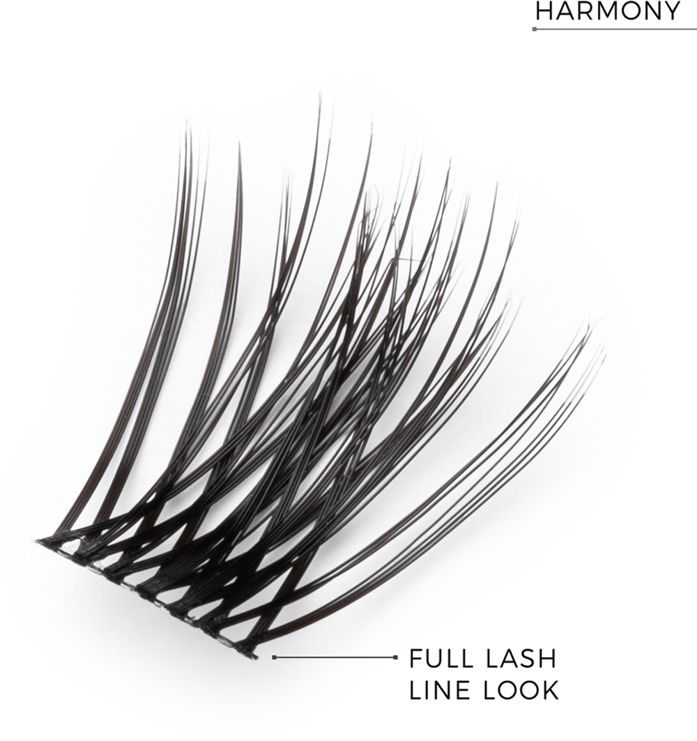 Nanolash DIY Eyelash Extensions - Пучки ресниц без узелков, 36 шт.