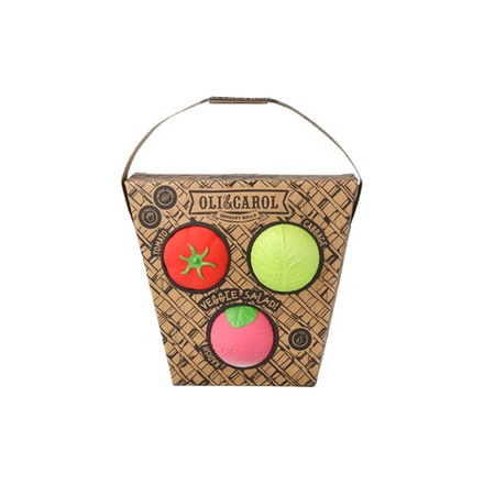 Набор тактильных мини-мячиков «Овощной салат»