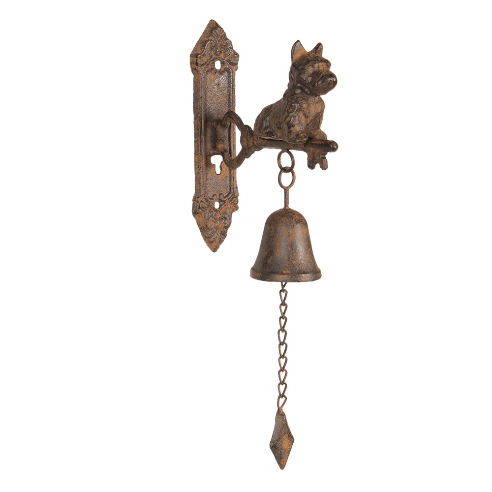 Декор подвесной "Колокол-Собака" 6х16х38см