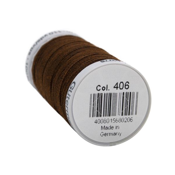 Нитки суперкрепкие Gutermann Extra Strong M782 №40 (100 метров), 5 кат. | 406 шоколад