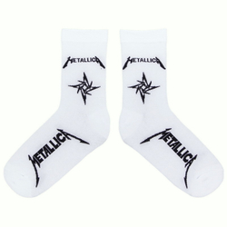 Носки Metallica белые (281)