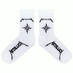 Носки Metallica белые (281)