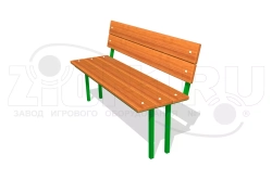Скамейка парковая ДП2