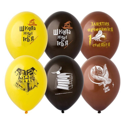 Воздушные шары 1 сентября Гарри Потер