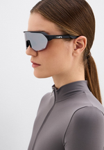 Спортивные очки 100% S2 / Soft Tact Black / HiPER Crimson Silver Mirror Lens