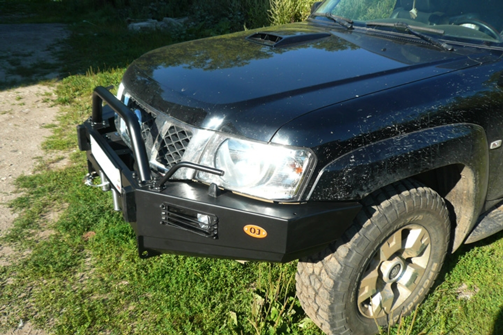 Передний силовой бампер OJ.  Patrol Y61 2004-2010