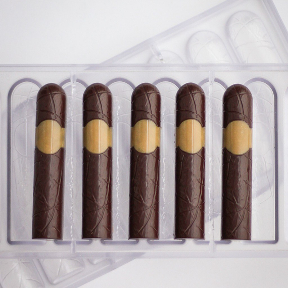 886 | Форма для шоколадных батончиков (275х135 мм)