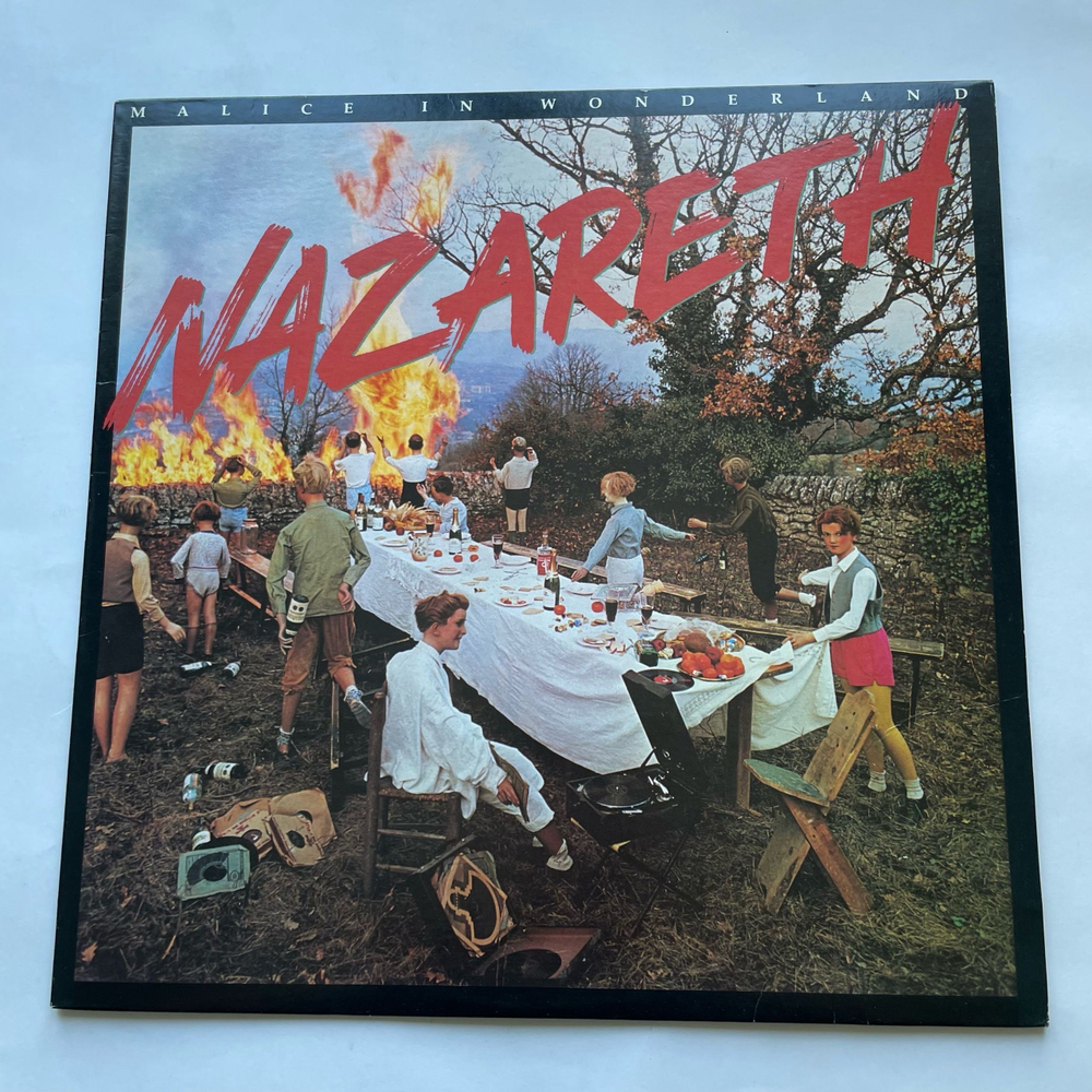 Винтажная виниловая пластинка LP Nazareth Malice In Wonderland (США 1980)