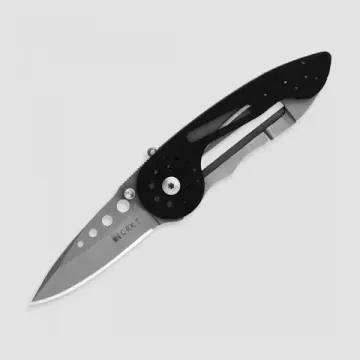 Складной нож CRKT полуавтоматический Van Hoy On Fire CR/5015 c клинком из стали AUS-8, рукоять алюминий