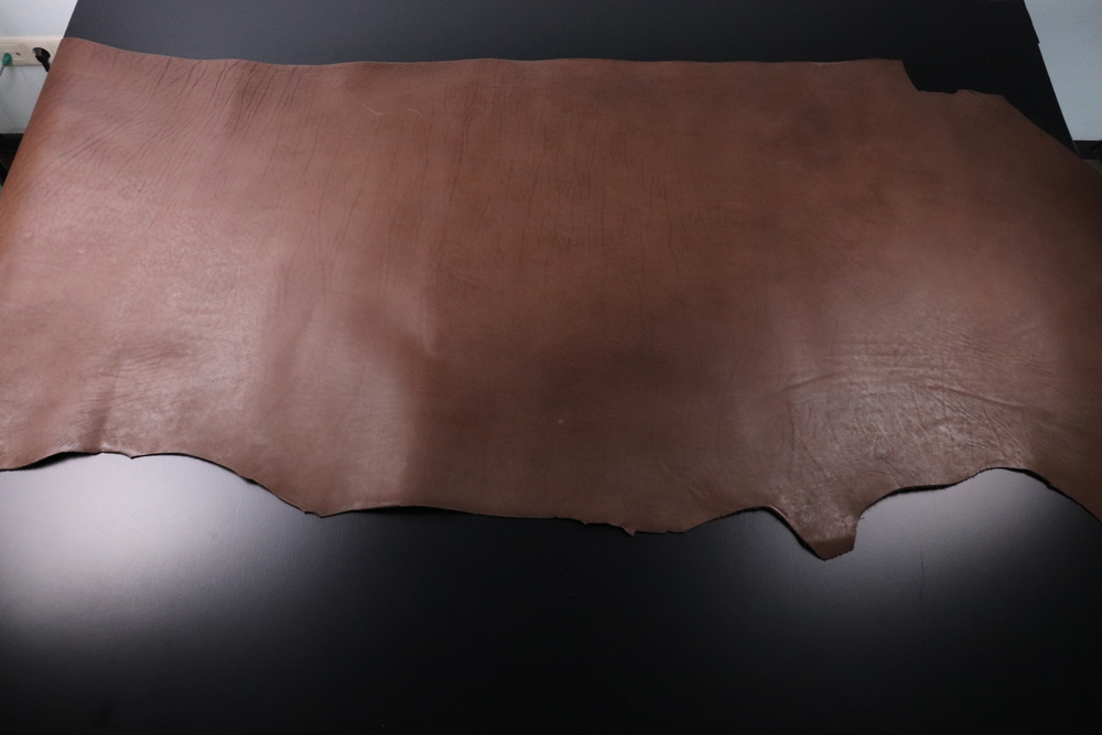 1,8-2,2 юфть темно-коричневая с восковой отделкой WAX 185дм² (КЛ)