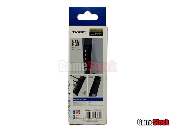PS 5 Разветвитель USB HUB 4-Port Super Speed (DOBE TP5-0576)