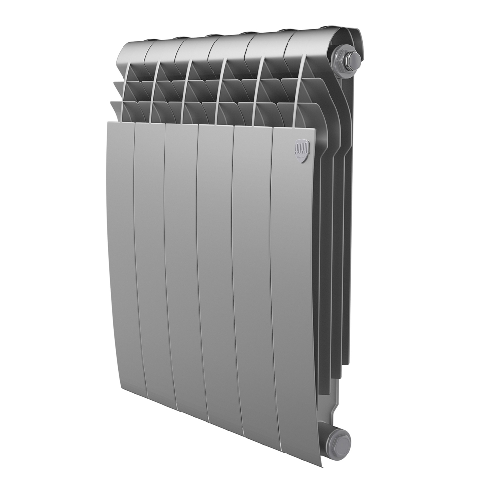 Радиатор биметаллический Royal Thermo BILINER B 500 Серебристый - 6 секц.