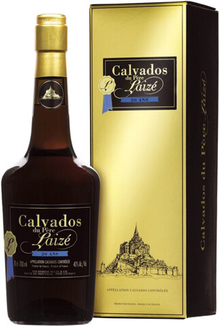 Кальвадос Calvados du pere Laize 20 Ans gift box, 0.7 л
