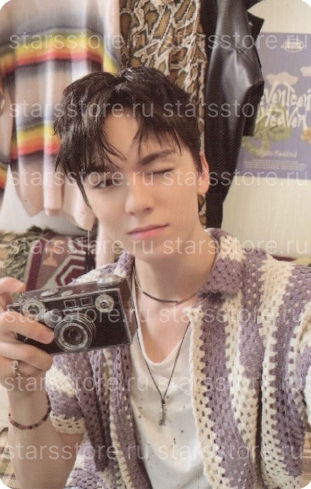 Фотокарта Vernon SEVENTEEN - SEVENTEENTH HEAVEN AM 5:26 Ver. Фотокарта Vernon SEVENTEEN - SEVENTEENTH HEAVEN AM 5:26 Ver.