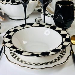 Lenardi 205-488 Салатник 23см ТРИСТАН в под.уп.(х18)Фарфор