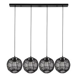 Светильник подвесной Vinger, 130х110 см, черный