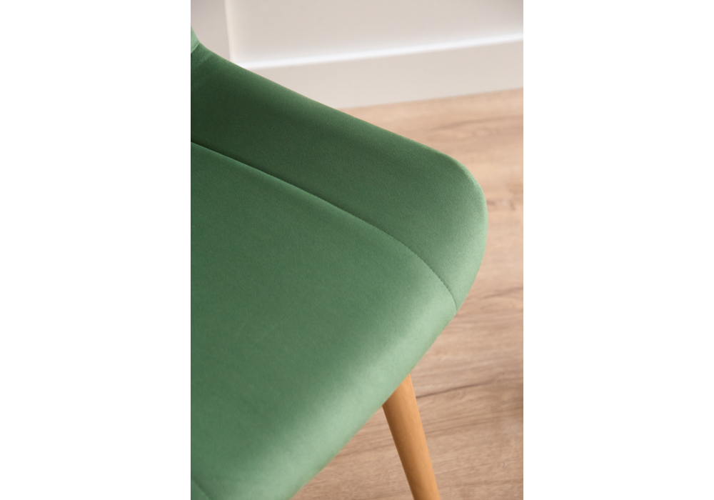 Стул деревянный Woodville Седа фисташковый (zd 651), светлое дерево np, ножки натуральные