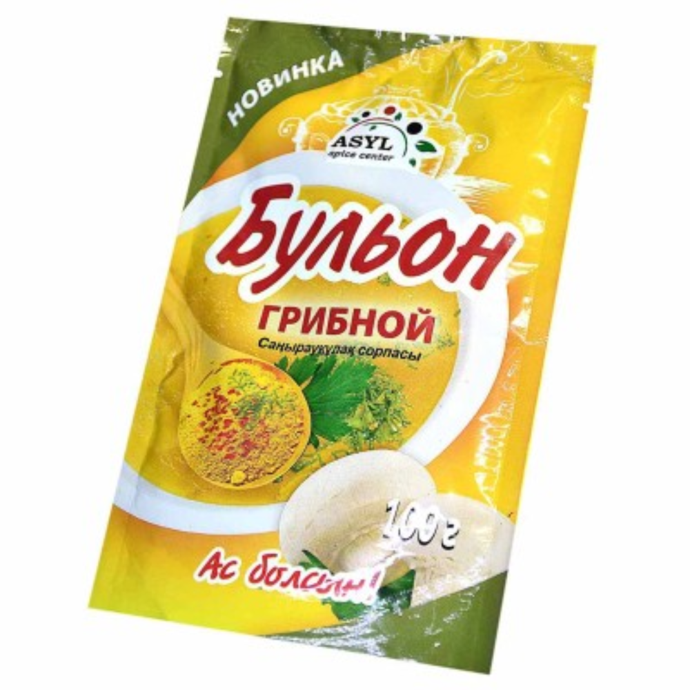 Приправа бульон Asyl грибной 100 гр