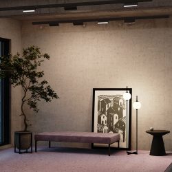 Трековый магнитный светодиодный светильник Maytoni Exility BASIS TR036-2-12W3K-B