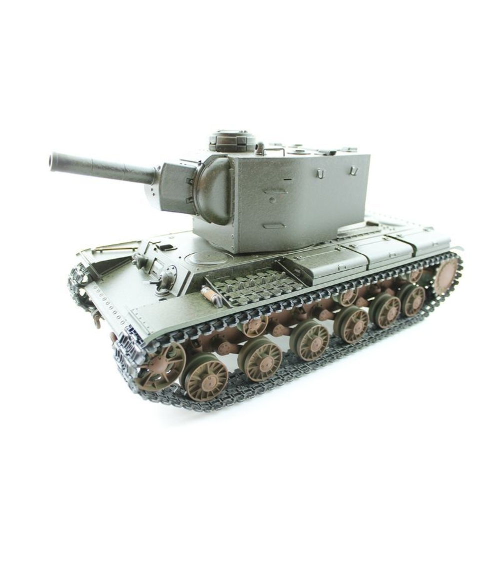 Радиоуправляемый танк Torro КВ-2 1/16 СССР, зеленый, ИК-пушка V3.0 2.4G RTR