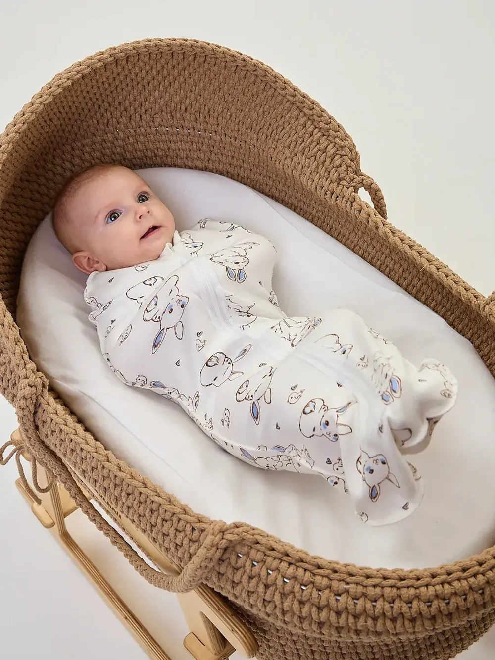 Пеленка кокон для новорожденных