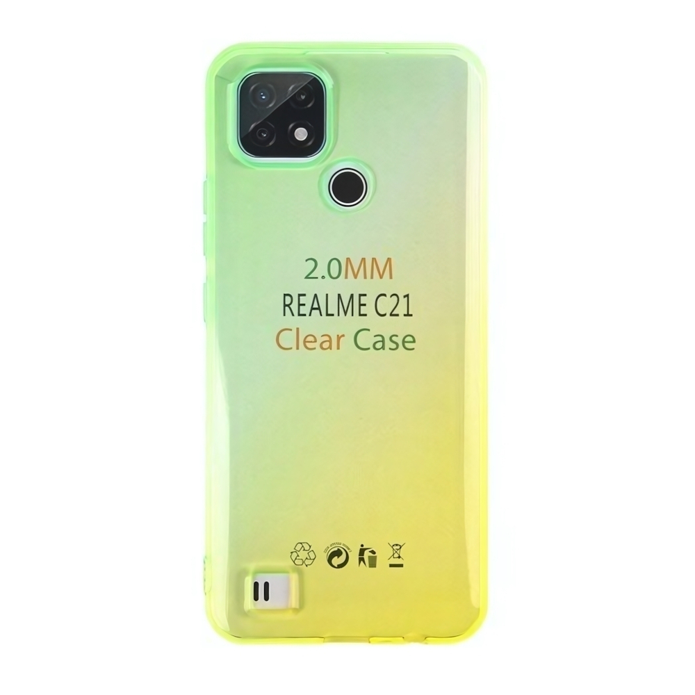 Чехол для Realme C21 Градиент, ТПУ, 012963