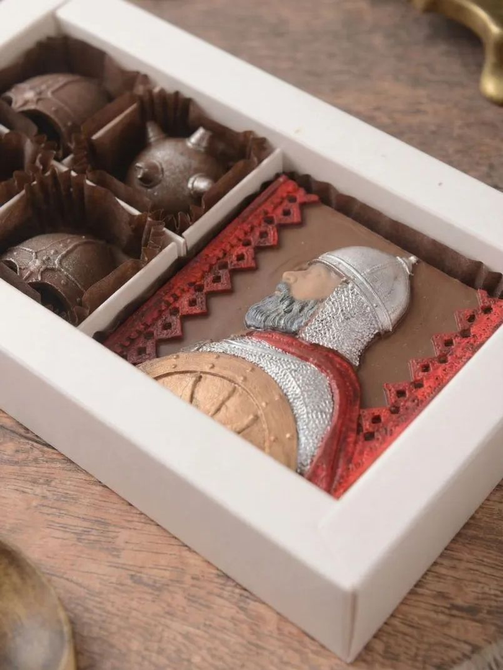 Шоколадный набор "Русский богатырь" #2 / Конфеты ручной работы