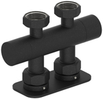 Вентиль Сунержа 2х3/4" прямой скрытый-скрытый EU50