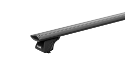 Багажник на крышу для Audi A6 универсал 1994-2004 c черными дугами