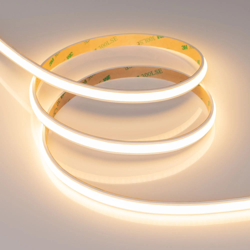 Светодиодная лента герметичная RTW-PW-A280-10mm 24V Warm2700 (10 W/m, IP66, 2835, 5m) (Arlight, Матовая) 041111