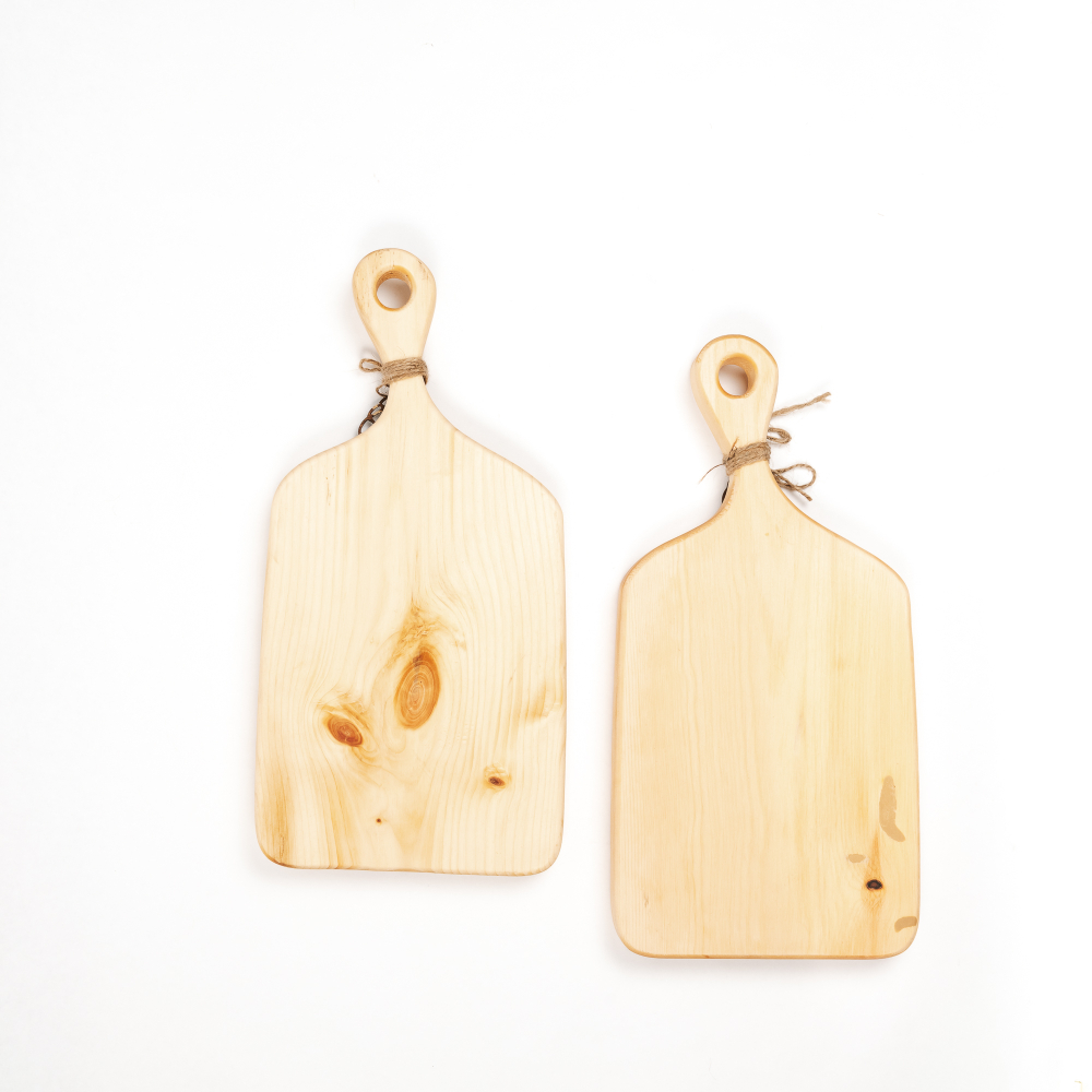 Набор из двух разделочных досок с гравировкой "Самые ценные вещи в жизни - совсем не вещи". RDN35