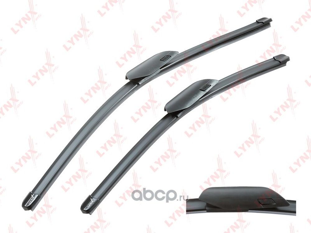 Щетка стеклоочистителя бескаркасная Chery Tiggo 8 Pro (18-) 23  58 см+18 45 см (LYNXauto)