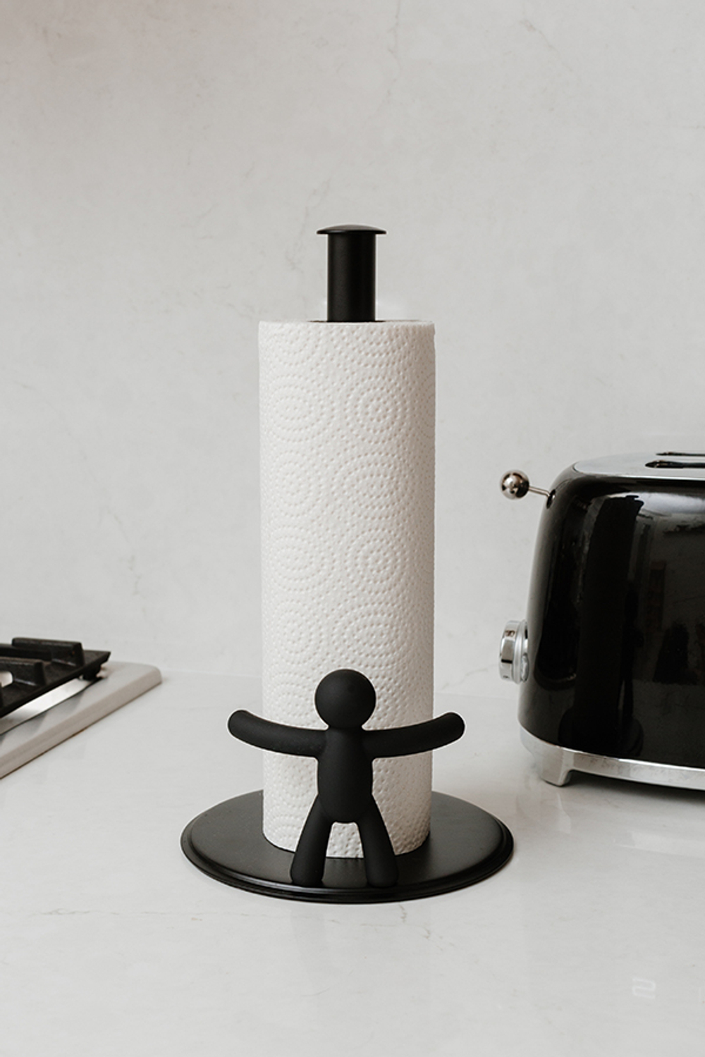 Держатель для бумажных полотенец buddy, черный