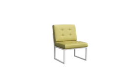 Next Диван одноместный NLT.D-1 Korfu 14/Металл Белый 650*663*885