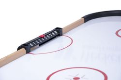 Игровой стол - аэрохоккей "Rider" 5 ф (светло-черный, складной)