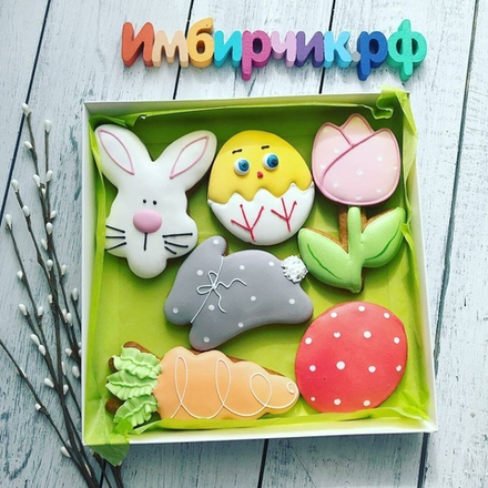 Имбирные пряники Пасха