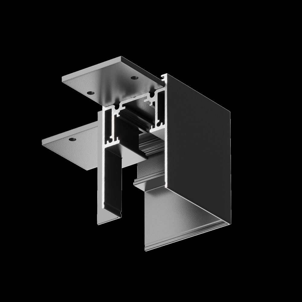 Угол для накладного магнитного шинопровода Maytoni Gravity TRX010CL-21B