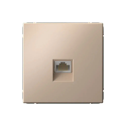 Art Gallery Розетка компьютерная RJ45, кат. 6A, механизм, Песочный