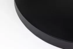 "Олимп" стол журнальный раздвижной из HPL 80-131х131см, Н43,5, цвет столешницы мрамор "Каррара"