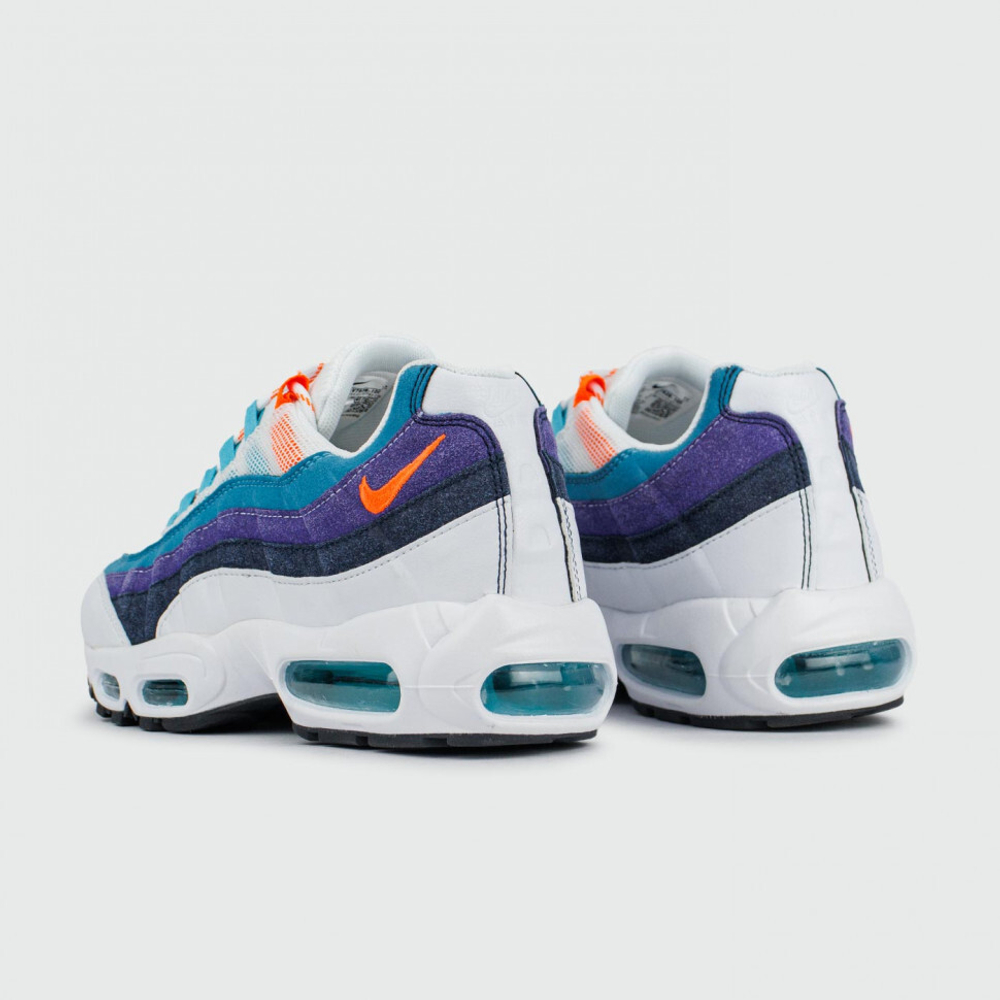 кроссовки Nike Air Max 95 White Blue Color