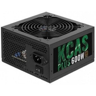 Aerocool 600W RTL KCAS-600 PLUS  { 80+ bronze (24+4+4pin) APFC 120mm fan 7xSATA RTL}(4713105962659)
