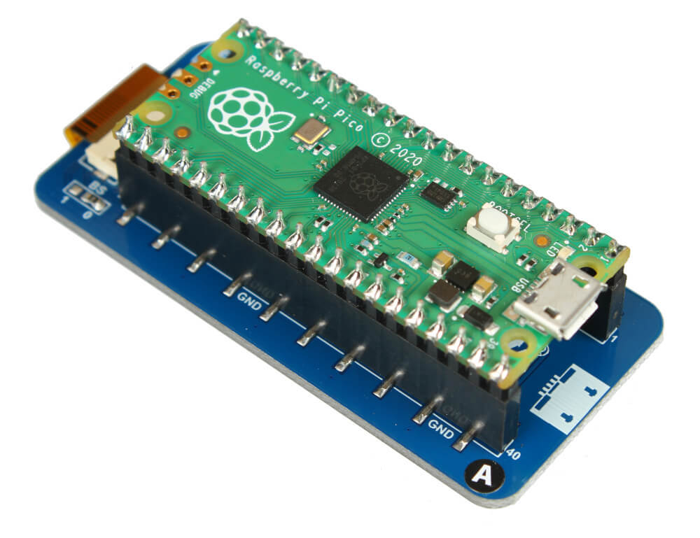 E-ink дисплей для Raspberry Pi Pico / 2,13” / 250×122 / SPI