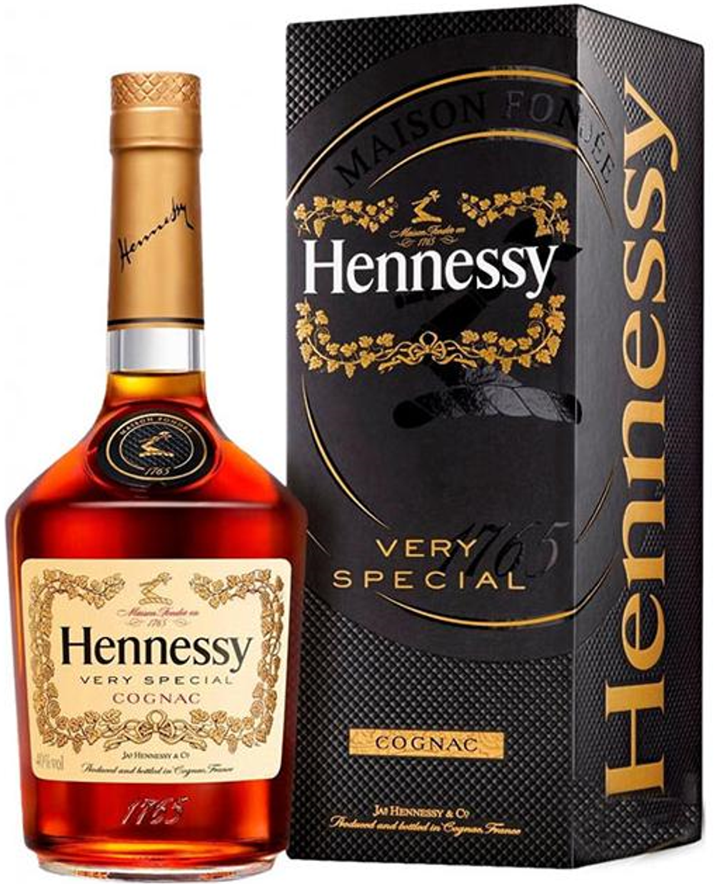 Коньяк Hennessy V.S. в подарочной коробке 0,7 л.