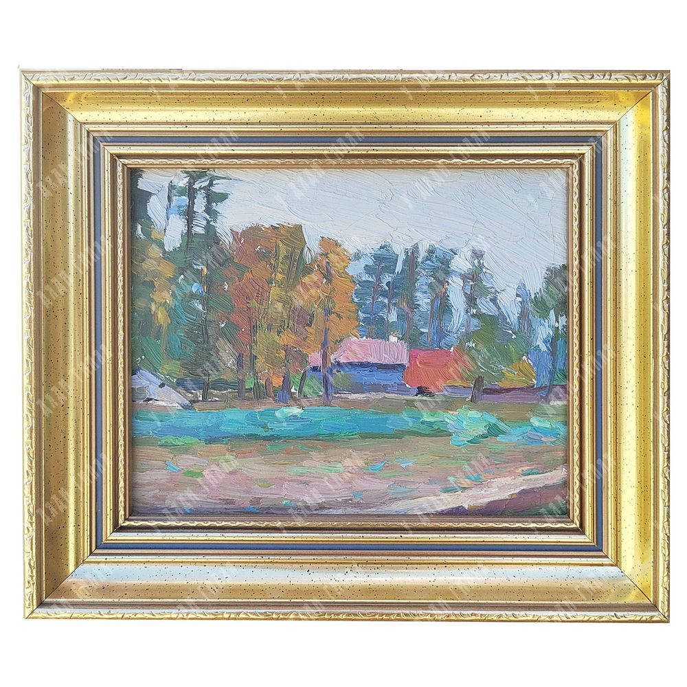 Динес Ю. С. Обнажённая на фоне моря. 1960 г.