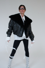 Дубленка с эко-мехом ELIAS